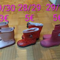 Stivaletti pioggia bimba