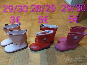 Stivaletti pioggia bimba