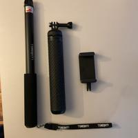 2 Selfie stick /pali allungabili per telefono/cam