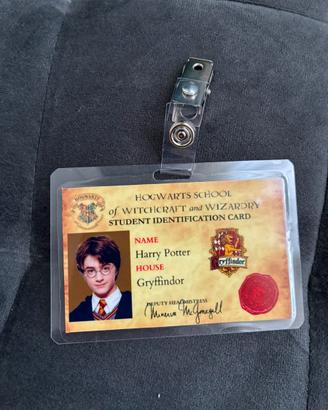 Prop Tesserino Scolastico Harry Potter