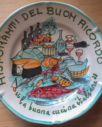 Piatto del buon ricordo La buona cucina Italiana