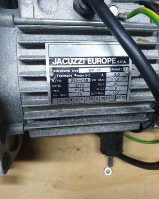 Elettropompa Jacuzzi WJ 12