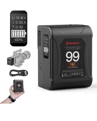 Batteria a V Mount Moman Power 99 Pro