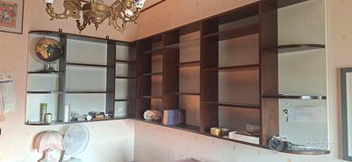 libreria a muro angolare ( prezzo trattabile)