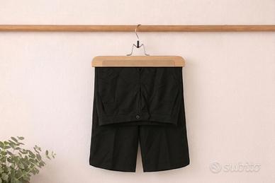 Pantaloni neri Zara vita elasticizzata taglia L