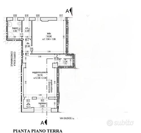 Appartamento di nuova costruzione, zona Giudicati