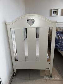 Culla Erbesì linea Dolce bianca