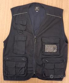 n. 3 Gilet Neri taglia "L" con scritta "Security"