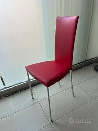 Sedie in ecopelle Riflessi