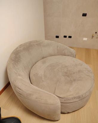 Divano rotondo FLEXTEAM girevole 360° 