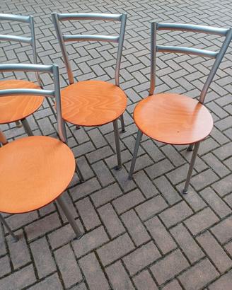 4 sedie calligaris 