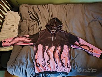 Felpa Octopus Teddy XL rosa 19SOSH10