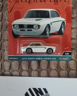 HOT WHEELS PREMIUM ALFA ROMEO GIULIA SPRINT GTA