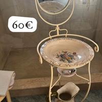 Catino con brocca  antico