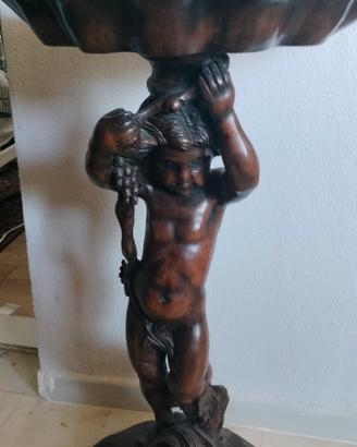 Putto in legno 