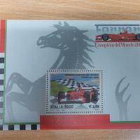 Francobollo Ferrari Campioni del Mondo F1 - 2000