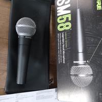 Microfono SHURE SM58 – Come Nuovo