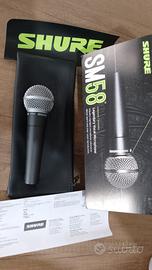 Microfono SHURE SM58 – Come Nuovo