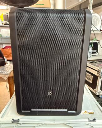 Cassa a batteria con mixer e microfono ld Anny 10