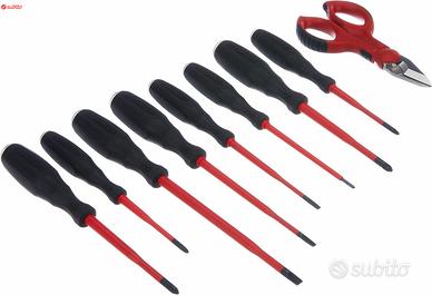 Intercable Set 8 Giraviti con Forbici F1 da elettr