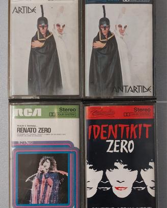 Set di 3 musicassette di Renato Zero, Zerolandia 