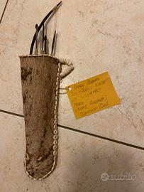 Mini fodero con arco e frecce da collezione