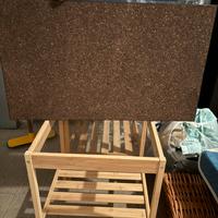Bacheca sughero ikea marrone
