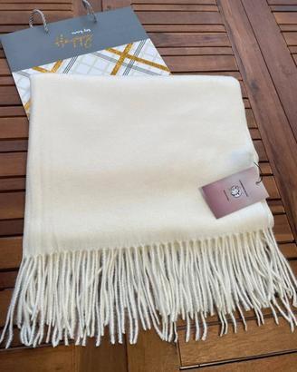 Sciarpa calda in misto cashmere e lana