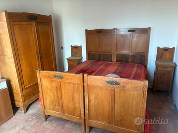 Camera in legno vintage
