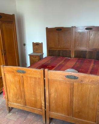 Camera in legno vintage