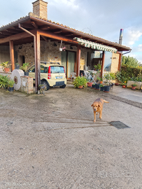 Appartamento e terreno agricolo, garage