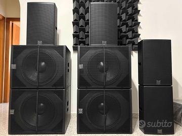 Martin Audio Blackline XP – Impianto completo