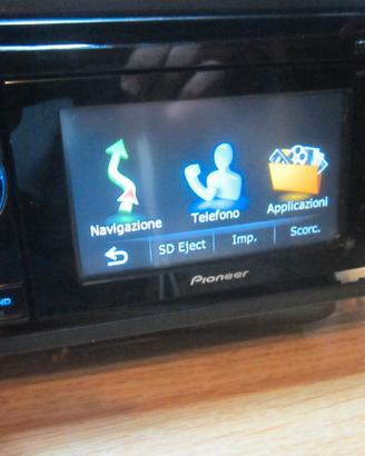 Autoradio navig-frontal pioneer avic 320f x smart