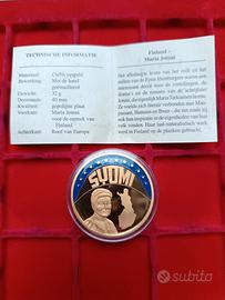 Finlandia Medaglia Proof ECU 1997 Maria Jotuni  40