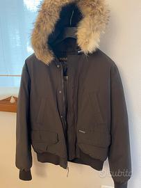 Bomber Woolrich marrone