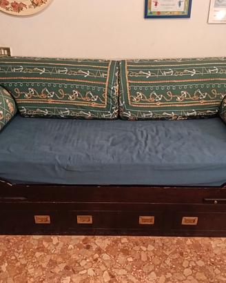 letto singolo stile marina artigianale  trattabile