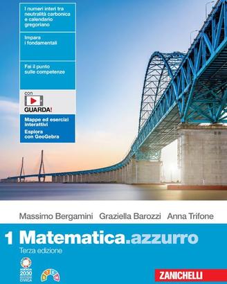 Libro MATEMATICA.AZZURRO 3ED. - VOLUME 1 (LDM)