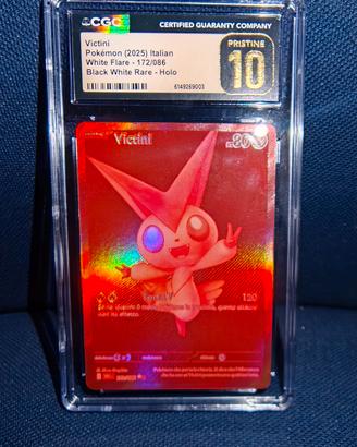 Victini 172/086 CGC Pristine 10 Fuoco Bianco Ita
