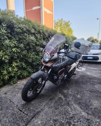 Honda Transalp XL700V ABS 2012 full accessoriata