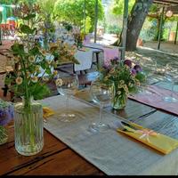 Runners / Tovagliette primaverili colori pastello