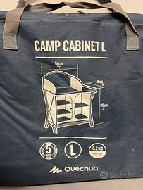 Mobiletto da cucina campeggio