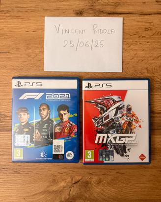 Bundle MXGP 2020 + F1 2021 - Videogiochi PS5