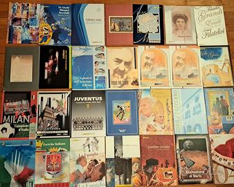 collezione folder filatelici 