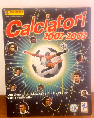 Album calciatori Panini 2002/2003 incompleto