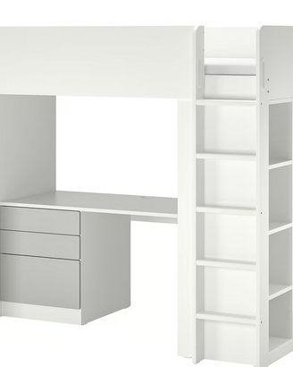 SMÅSTAD letto a soppalco IKEA