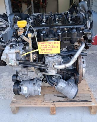 MOTORE REANULT TRAFIC 2.5 DCI TIPO G9UB7