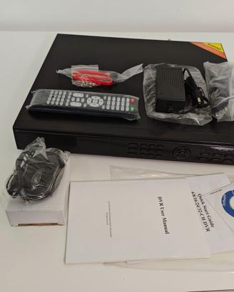 DVR H.264 a 16 canali HD videosorveglianza
