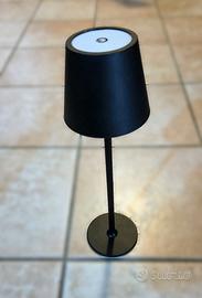 Lampada tavolo LED ricaricabile touch senza fili
