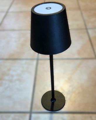 Lampada tavolo LED ricaricabile touch senza fili