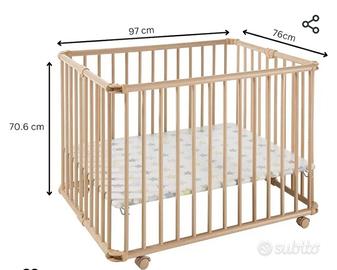 Box in legno pratico maneggevole sicuro